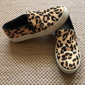 Steve Madden Cheetah Slip Ons